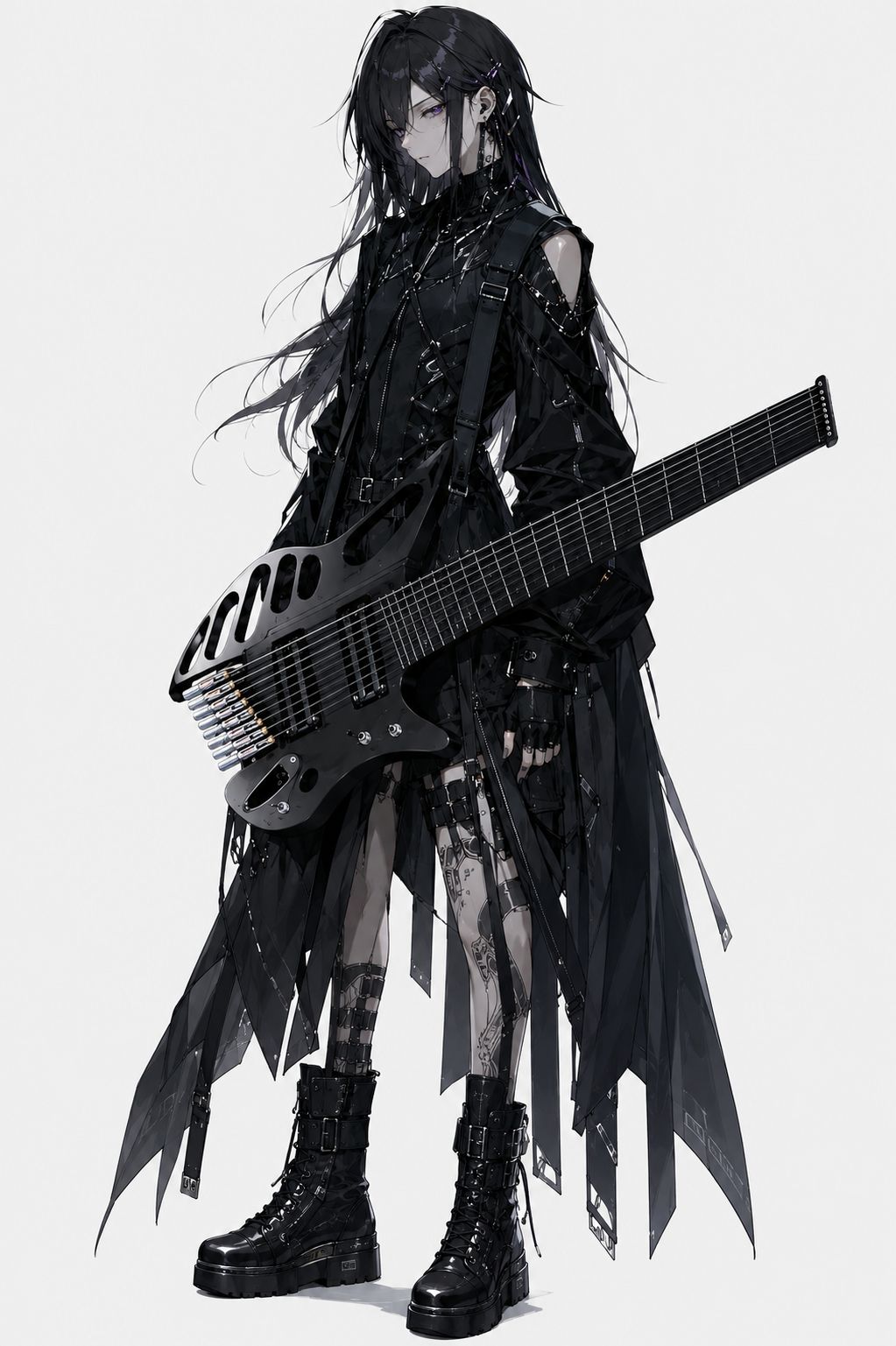 9弦ギター擬人化